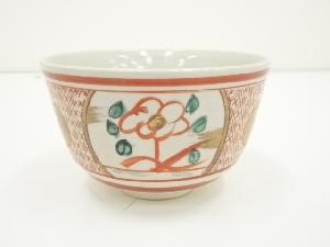 Ｔ９５２　皆具　『赤絵　皆具』『原平窯　加藤昌山 造』　共箱　茶道具 道具 ] - 道具 京焼 加藤昌山造 赤絵茶碗（共箱）ネットショップ圭